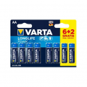 Bateria alkaliczna VARTA LR06 AA LONGLIFE 8szt. blister