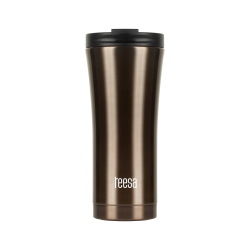 Kubek termiczny TEESA 500ml dark brown
