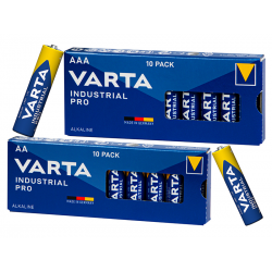 Bateria alkaliczna LR6+LR3 Varta INDUSTRIAL 2x10pak