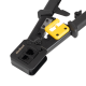 Zaciskarka wtyków przelotowych RJ45, RJ12, RJ11