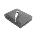 Koc elektryczny EB650 Grey super miękki 180 x 130cm N'OVEEN