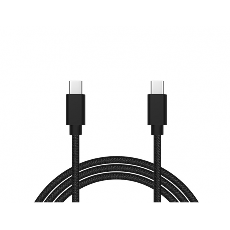 Przyłącze USB-C - USB-C 2.0 1,0m czarne