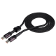 WAYME Kabel do ładowania i synchronizacji, w oplocie z mikrofibry, 100 cm USB-C, max 100W, fioletowy